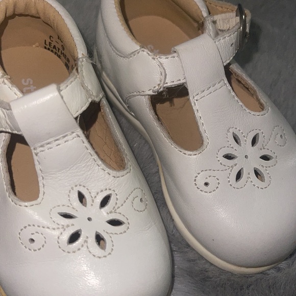 Stride Rite Classic Crib Shoes Für Baby-Mädchen – Süße Krabbelschuhe Aus Leder Mit Klett